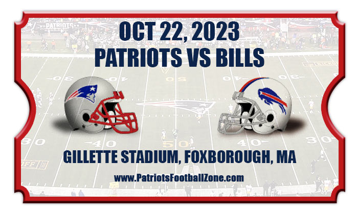 2023 Patriots Vs Bills