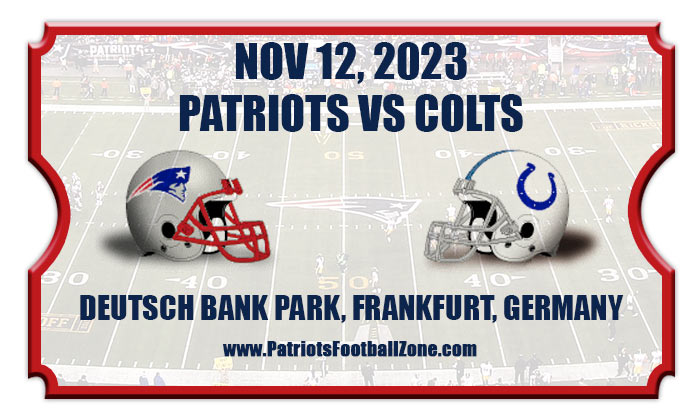 2023 Patriots Vs Colts