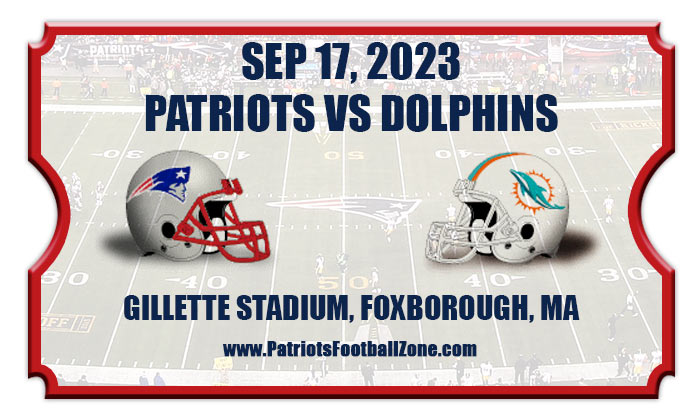 2023 Patriots Vs Dolphins