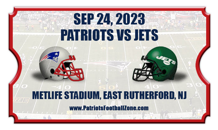 2023 Patriots Vs Jets