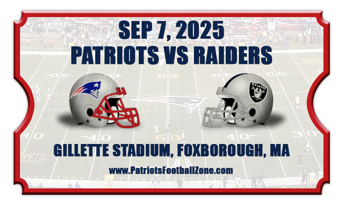 2025 Patriots Vs Raiders