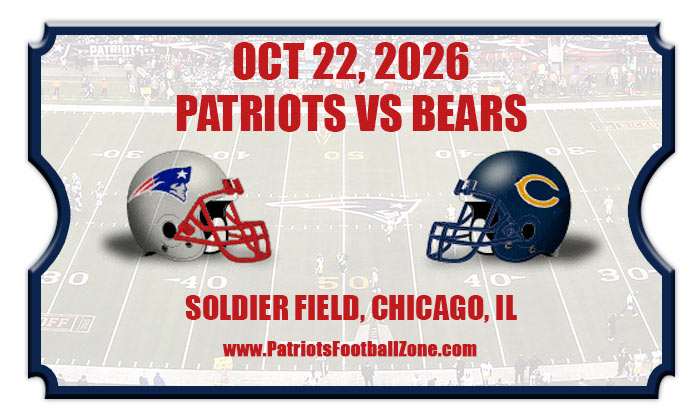 2026 Patriots Vs Bears