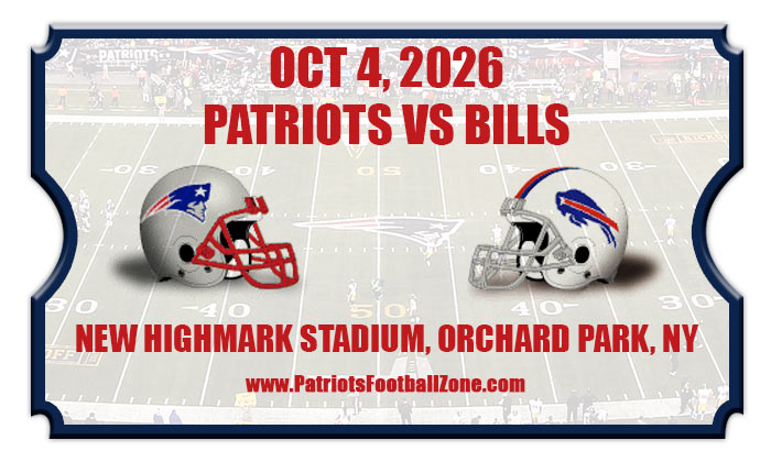 2026 Patriots Vs Bills