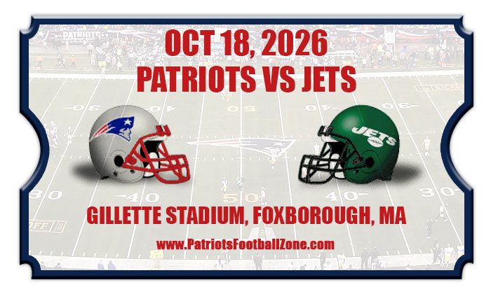 2026 Patriots Vs Jets