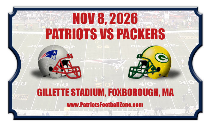 2026 Patriots Vs Packers
