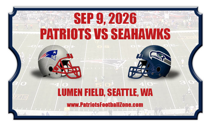 2026 Patriots Vs Seahawks